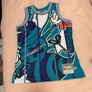 Mitchell & Ness Charlotte Hornets Big Face Jersey